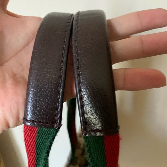 Sale !!!-🔥🔥🔥🔥 Authentic Gucci monogram Sherry Line SMALL - Picture 6 of 13